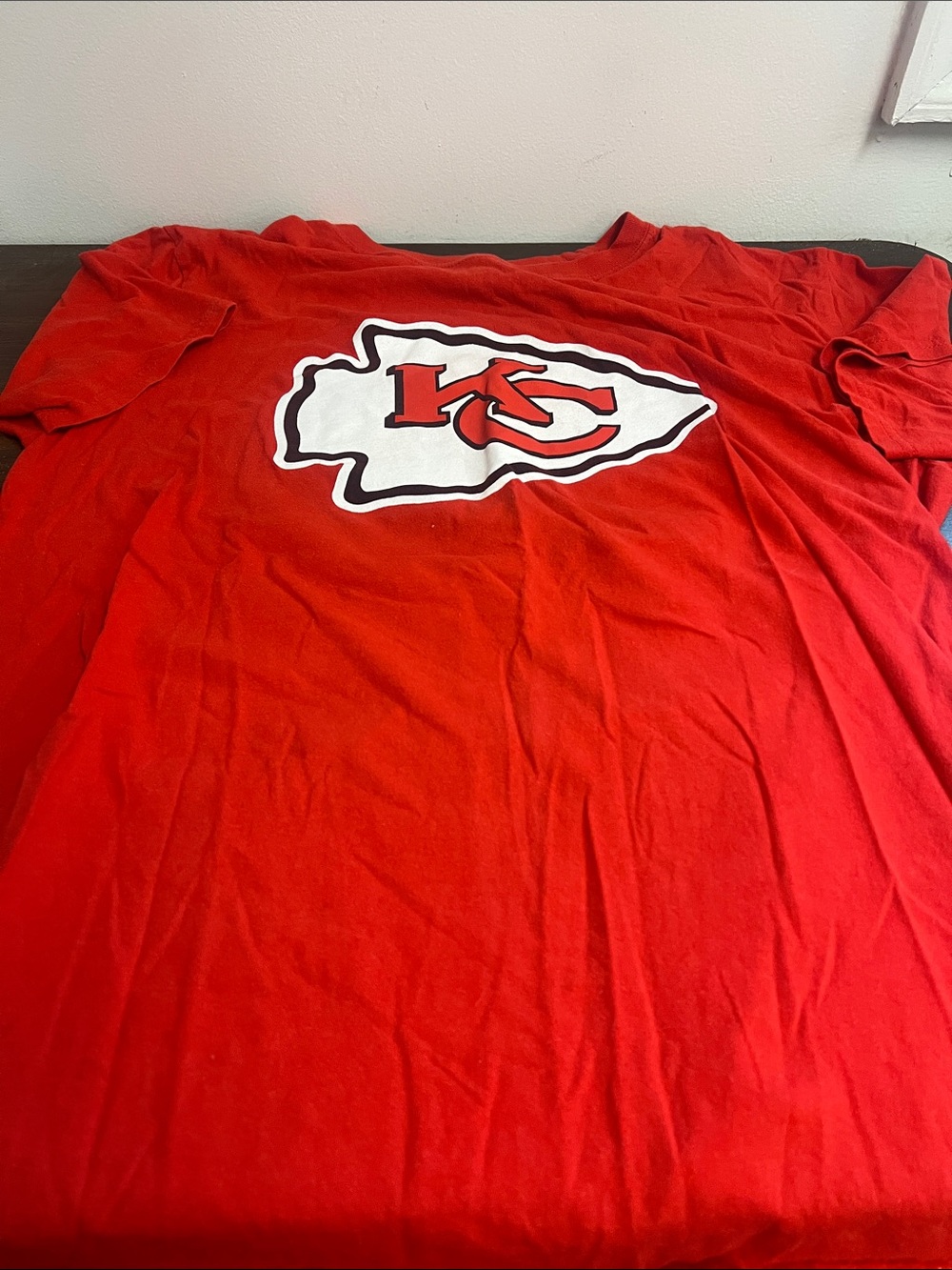 NFL Kansas City Chiefs Mahomes 15 Short Sleeve Logo Tee